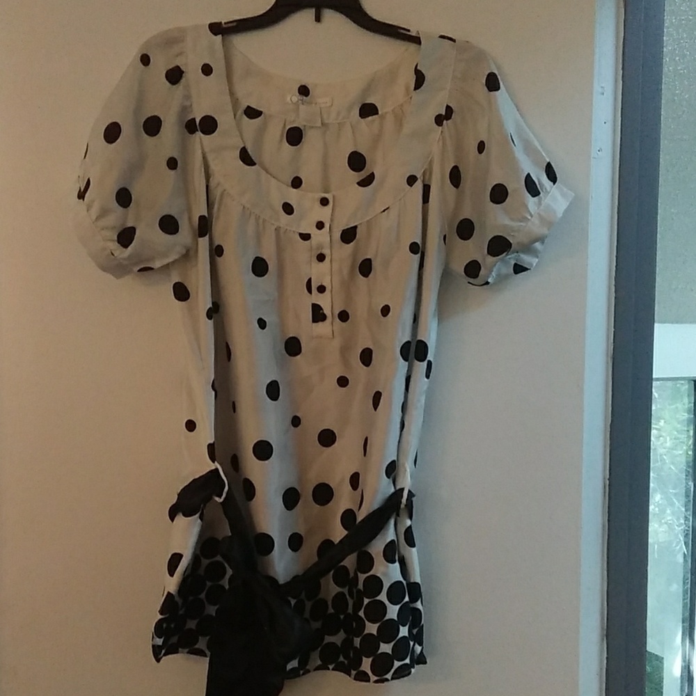 Black and white shirt